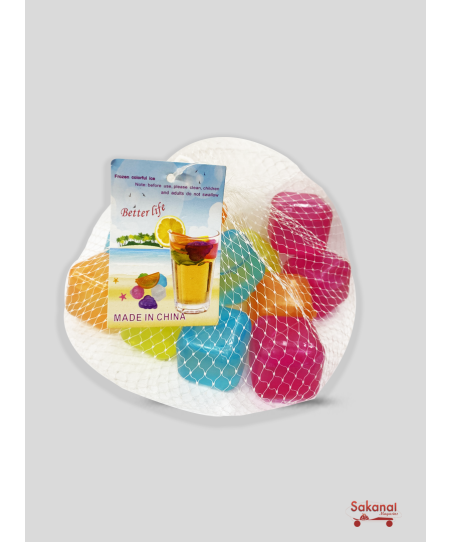 BOULES DE GLACONS EN COULEURS