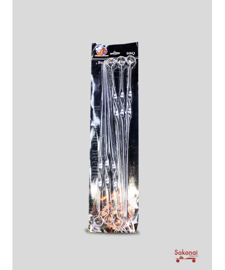 PIQUE BROCHETTE EN INOX BBQ...