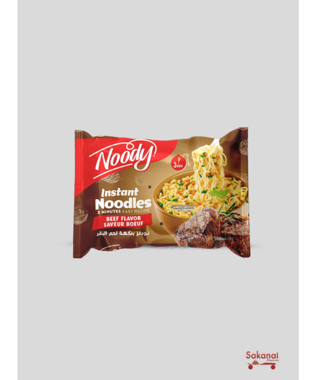 NOUILLE NOODY BEEF FLAVOR...