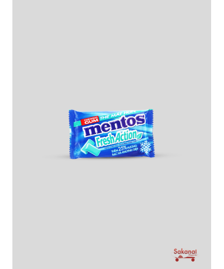 CHEWING GUM MENTOS  1PIECS
