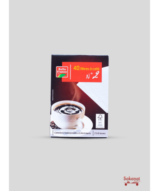 FILTRE A CAFE N?2/40PIECES