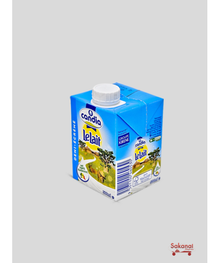 LAIT CANDIA DEMI-ECREME 500ML
