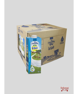 CARTON LAIT CANDIA 1/2...