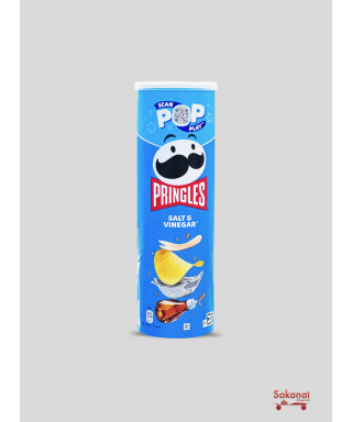 PRINGLES SALT ET VINEGAR 165G