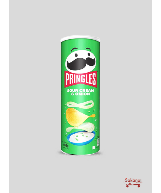 PRINGLES SOUR CREAM & ONION...