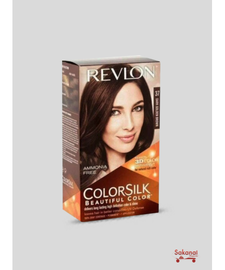 REVLON CLRSLK 37 DRK GLD BROWN
