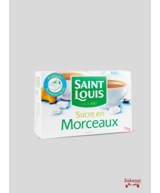 SUCRE EN MORCEAUX ST LOUIS 1KG