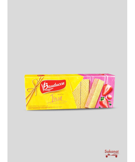 BAUDUCCO WAFER FRAISE 140G