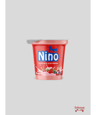 LAIT YAOURT NINO FRAISE 110G