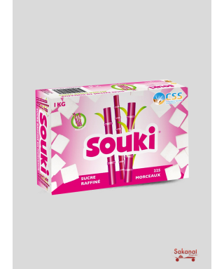 SUCRE EN MORCEAUX SOUKI 1KG