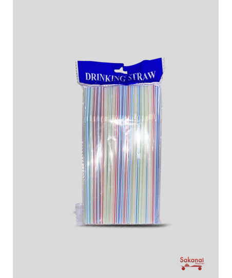 PAILLE EN PLASTIQUE 100PCS