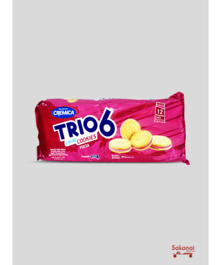 BISCUIT TRIO6 CREME FRAISE...