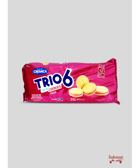 BISCUIT TRIO6 CREME FRAISE...