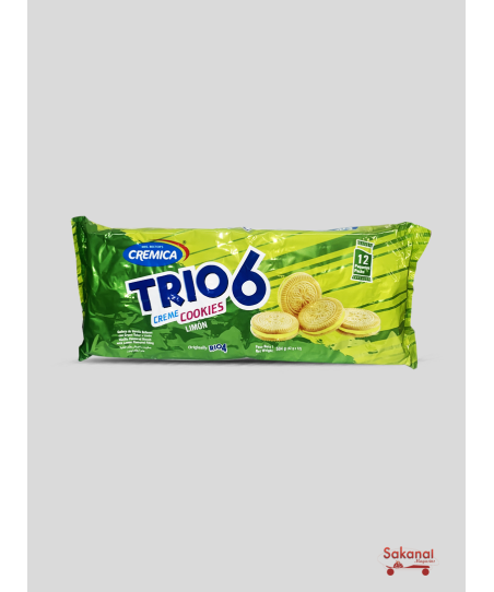 BISCUIT TRIO6 CREME LEMON...