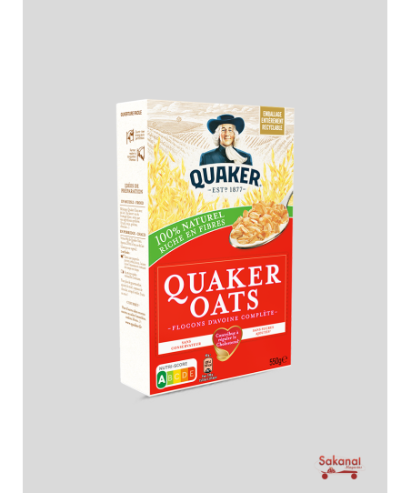 QUAKER FLACONS D AVOINE...