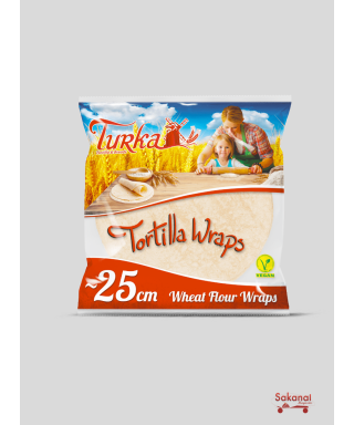 TORTILLA WRAPS 25CM 1.08KG