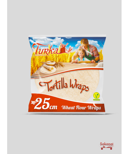 TORTILLA WRAPS 25CM 1.08KG
