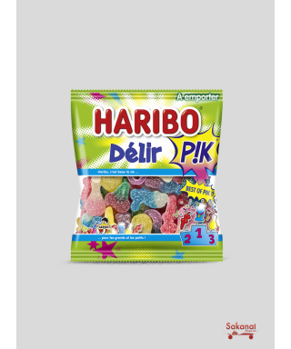 BONBON HARIBO DELIR PIK 120G