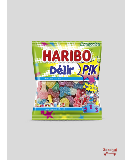 BONBON HARIBO DELIR PIK 120G