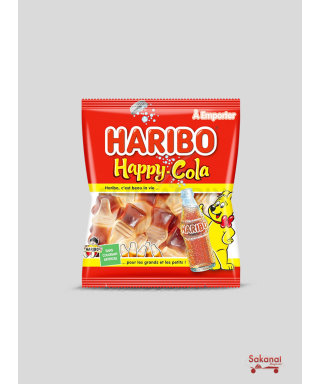 BONBON HARIBO HAPPY COLA  120G
