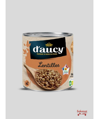 CONSERVE DAUCY LENTILLES...