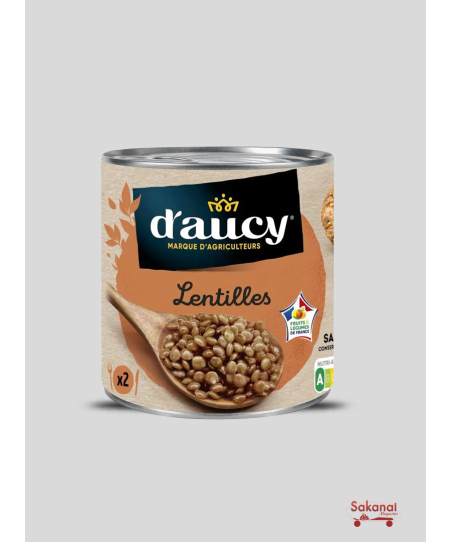 CONSERVE DAUCY LENTILLES...
