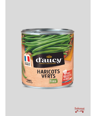 CONSERVE DAUCY HARICOTS...