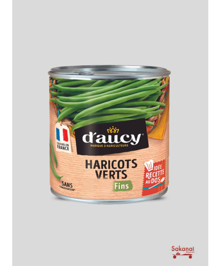 CONSERVE DAUCY HARICOTS...