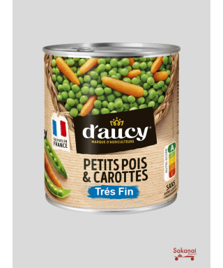 CONSERVE DAUCY PETIT POIS...