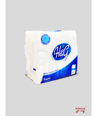 MOUCHOIR DE TABLE BLANC  H...