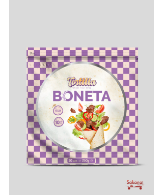 TORTILLA BONETA 20CM 12PCS