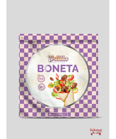 TORTILLA BONETA 20CM 12PCS