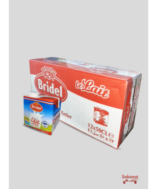 CARTON LAIT BRIDEL ENTIER...