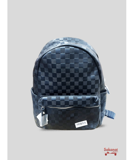 SAC ECOLE CUIR NOIRE
