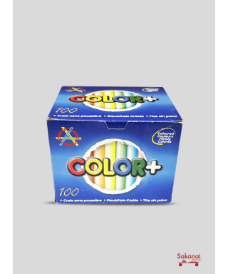 CRAIE COULEUR  LISSE BOITE...