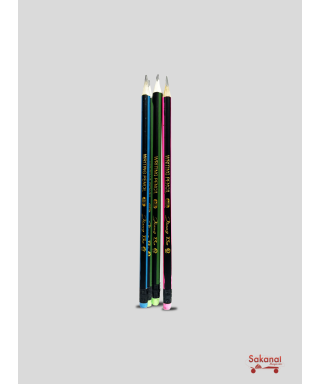 CRAYON NOIR AVEC GOMME...