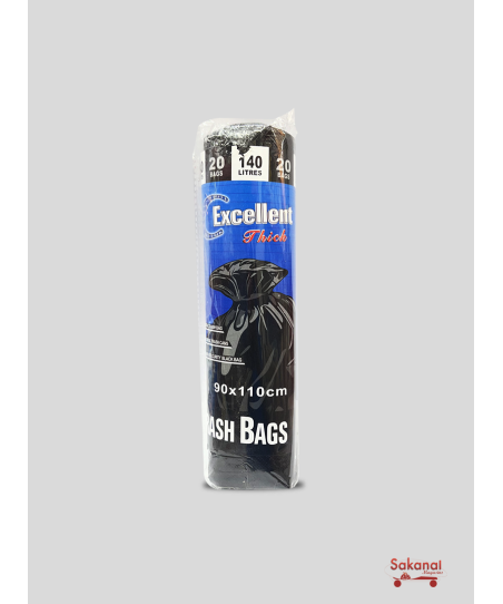SAC POUBELLE NOIR  TRASH...