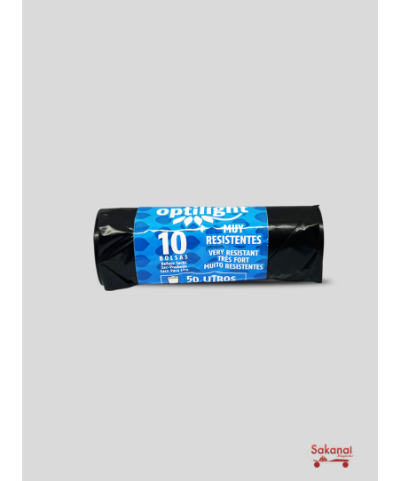 SAC POUBELLE  OPTILIGHT 50LX10