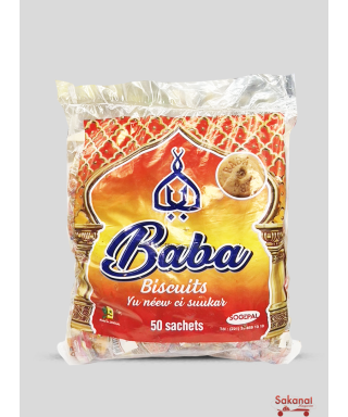 BISCUIT BABA  50 SACHETS