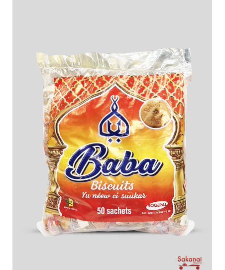 BISCUIT BABA  50 SACHETS