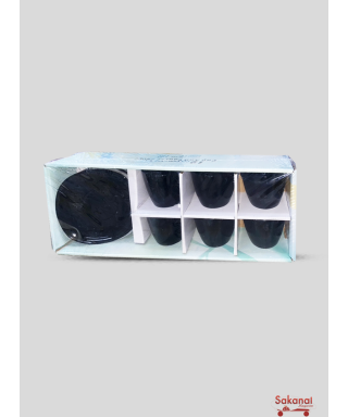 VAISSELLE TASSE PORCEL NOIR...