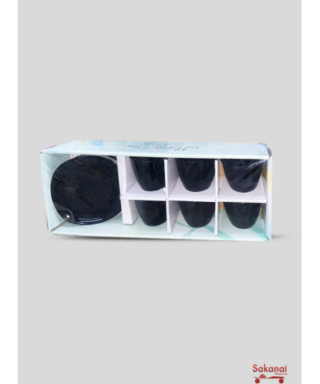 VAISSELLE TASSE PORCEL NOIR...