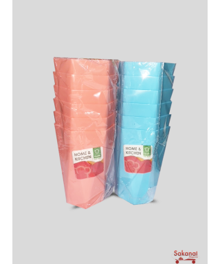 VAISSELLE VERRE 6 COINS...