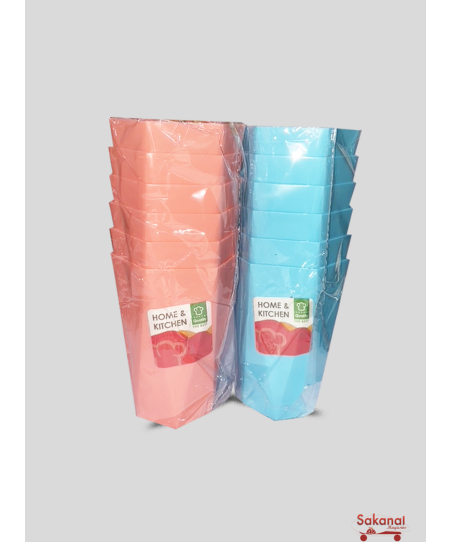 VAISSELLE VERRE 6 COINS...