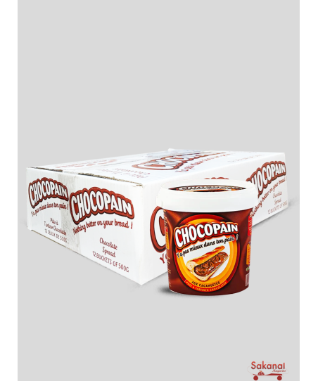 CARTON CHOCOPAIN 12*500G