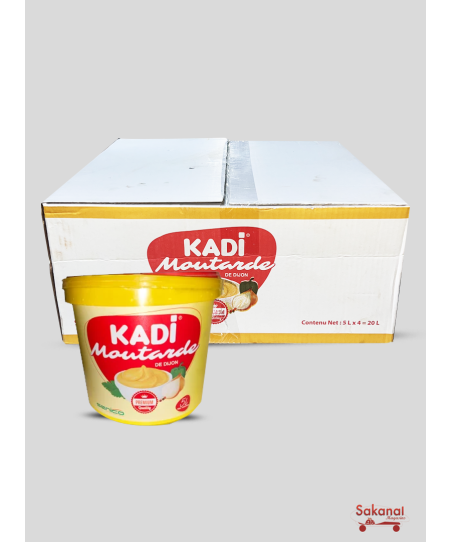 MOUTARDE KADI 4*5KG