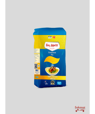 COUSCOUS BON APPETIT FIN 1KG