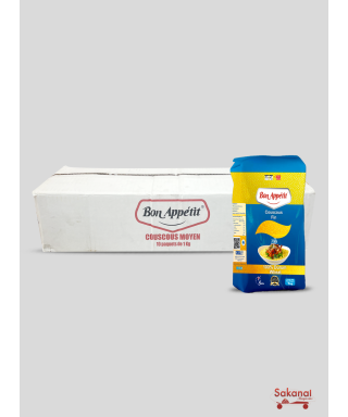 CARTON COUSCOUS BON APPETIT...