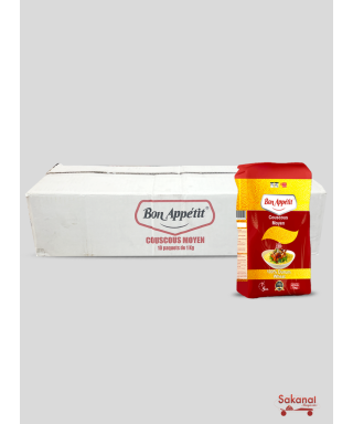 CARTON COUSCOUS BON APPETIT...