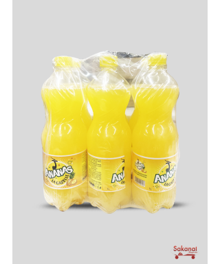 BOISSON GAZEUSE ANANAS PET...